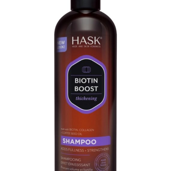 Biotin Boost Thickening Shampoo for Fine, Flat Hair - Volumizes, Strengthens & Fortifies with Collagen & Coffee 355ml