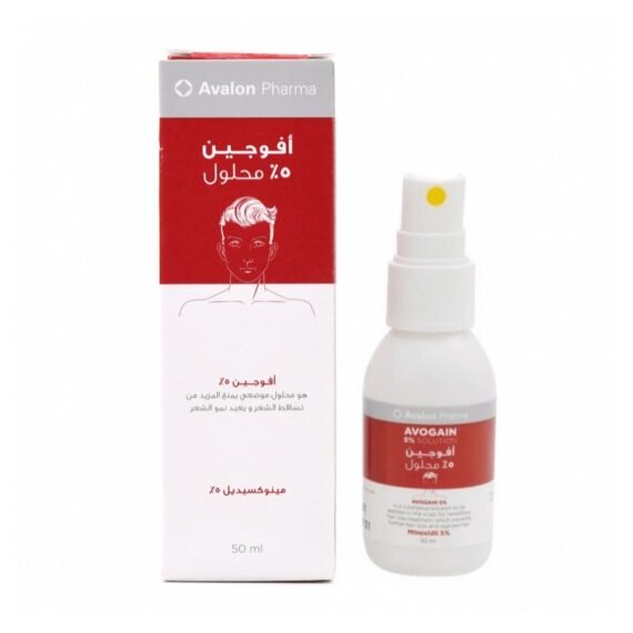 Avogen Spray 5% Minoxidil Topical Solution That Prevents Hair Loss And Regrowth 50ml
