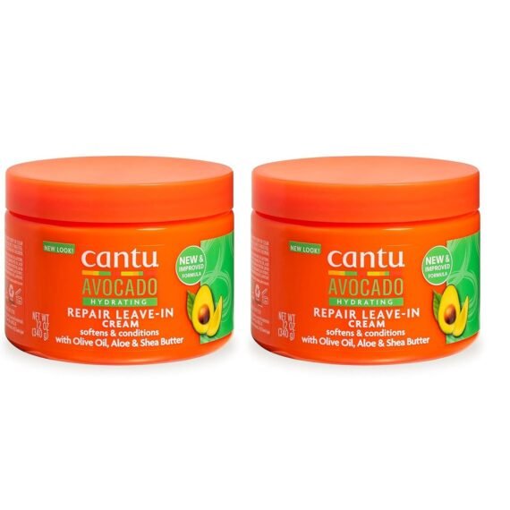 Avocado Hydrating Leave-In Conditioning Cream, 12 oz (Pack of 2) 12 oz (Pack of 2)