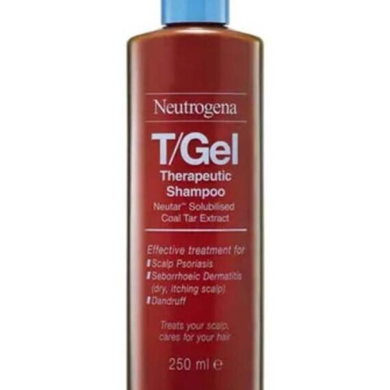T/Gel Therapeutic Anti Dandruff Shampoo For Treats Itchy And Flaky Scalp Skin 250ml