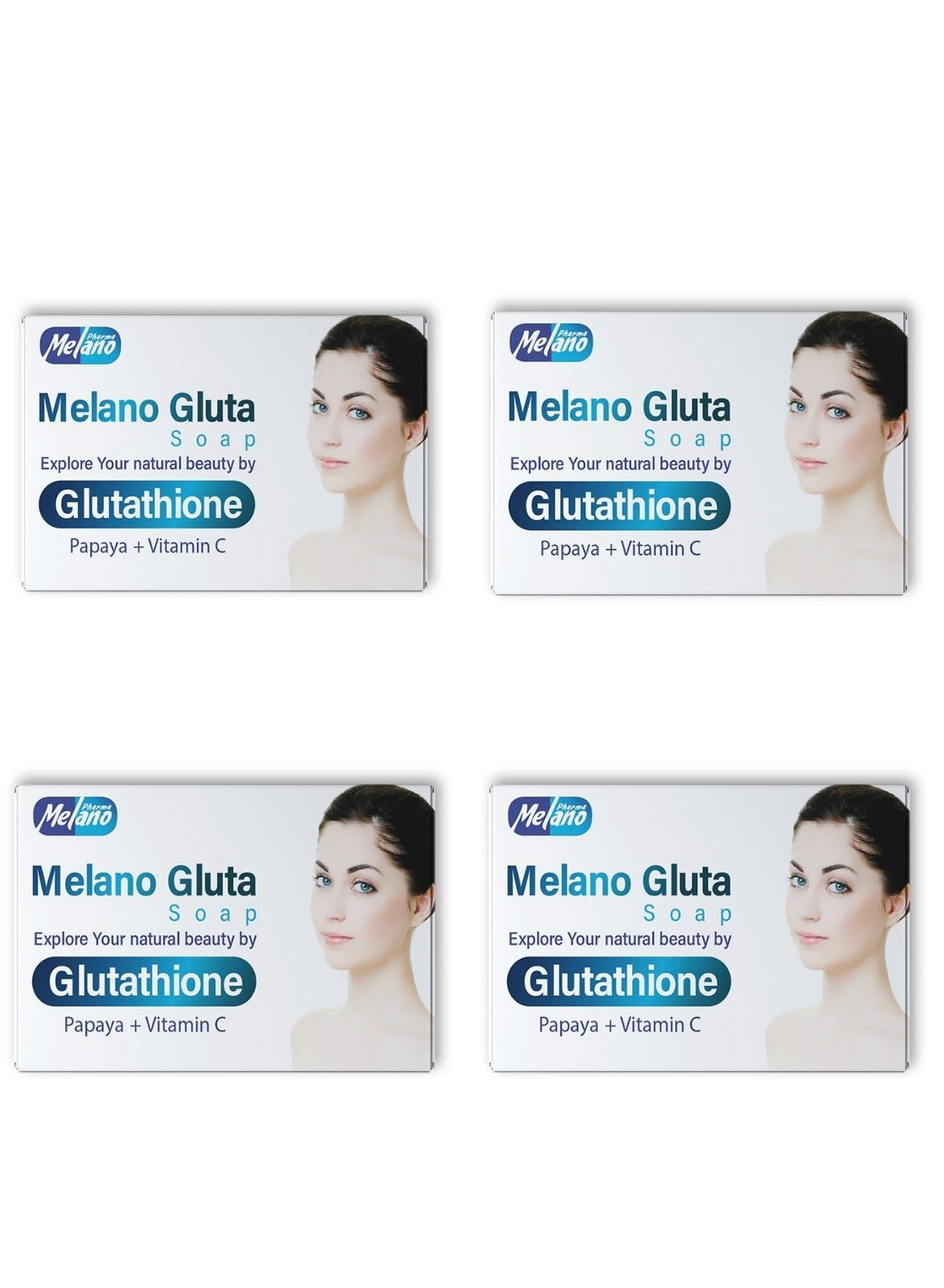 Gluta Soap Explore Your Natural Beauty By Glutathione Papaya And Vitamin C 100 g 4 Pcs