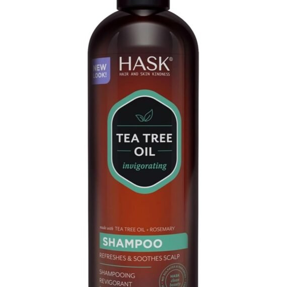 Hask Tea Tree Oil & Rosemary Invigorating Shampoo - 355ml