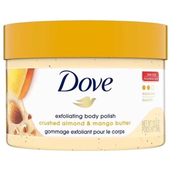 Crushed Almond Mango Butter Exfoliating Body Polish Scrub 298 g