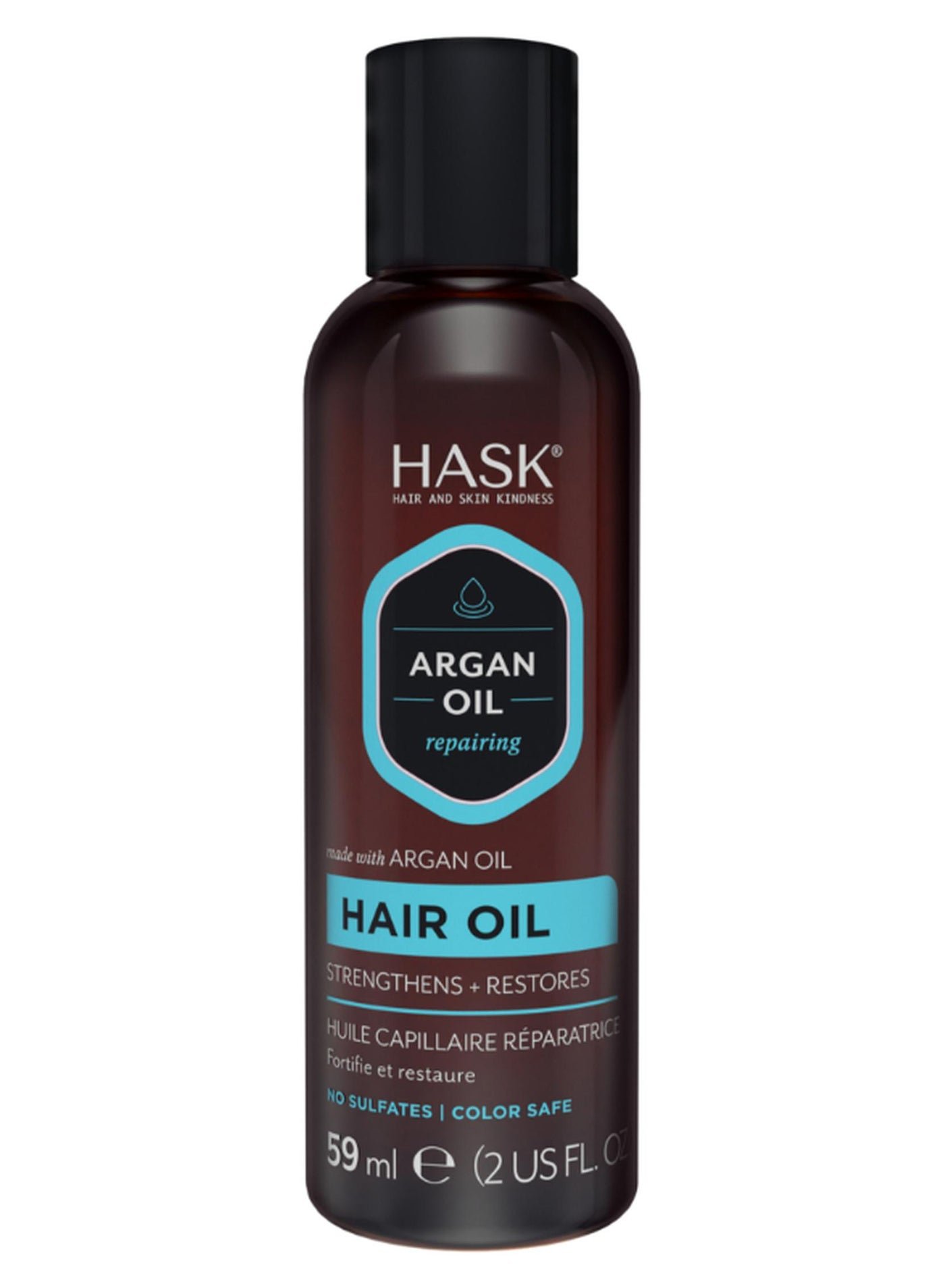 Argan Oil Repairing Shine Hair Oil for Dry, Damaged Hair - Strengthens, Restores & Provides Frizz-Free Shine 59ml