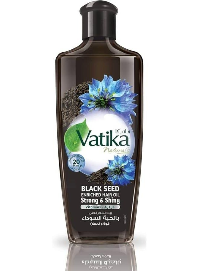 Naturals Black Seed Enriched Hair Oil Strong And Shiny 300 ML