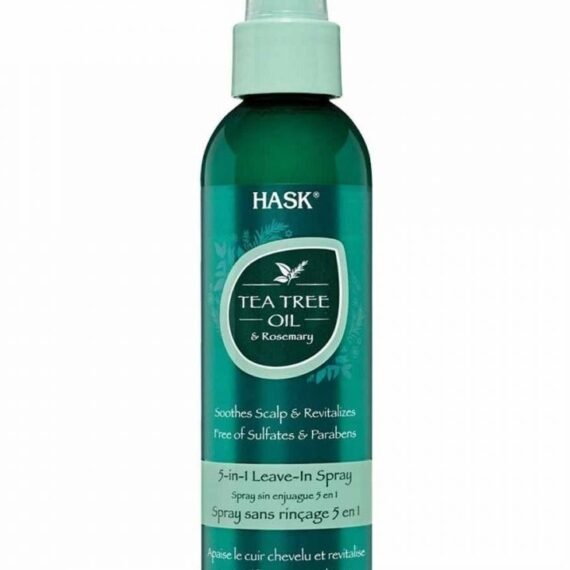 Tea Tree and Rosemary Oil 5 in 1 Refreshes and Soothes Scalp Hair Spray 175ml