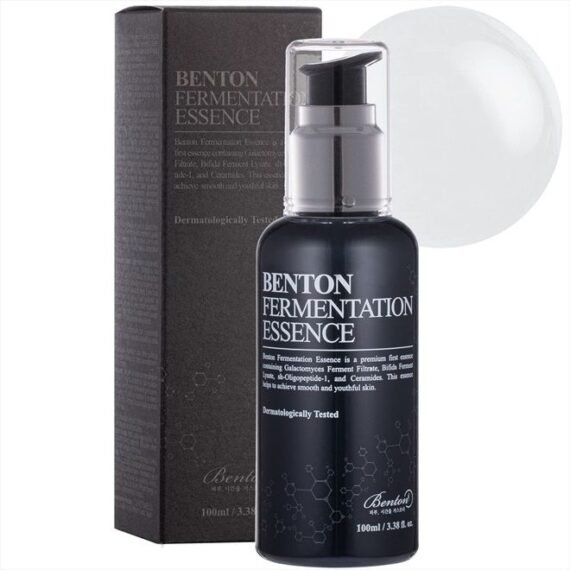 Fermentation Essence 100ml (3.38 fl.oz.) - Galactomyces Ferment Filtrate & Bifida Skin Fiirming & Vitalizing Essence, Anti-Wrinkle, Hydrating, for Dull & Dry Skin