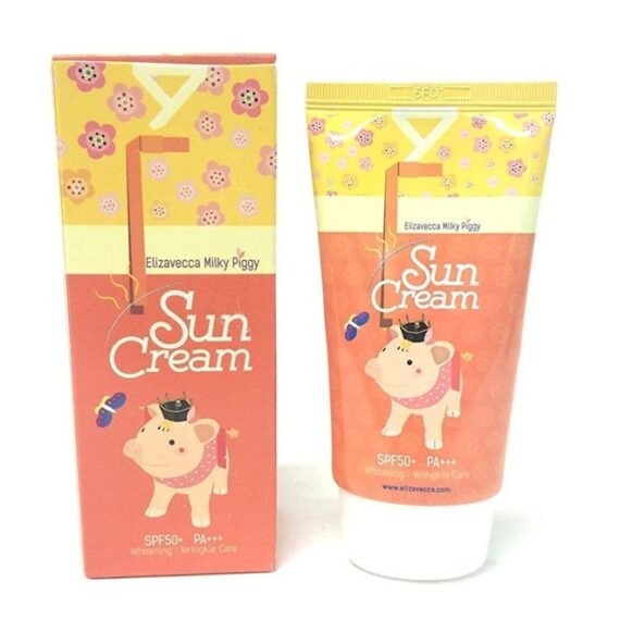 Milky Piggy Sun Cream SPF 50+ Pa+++, 1.7 Ounce