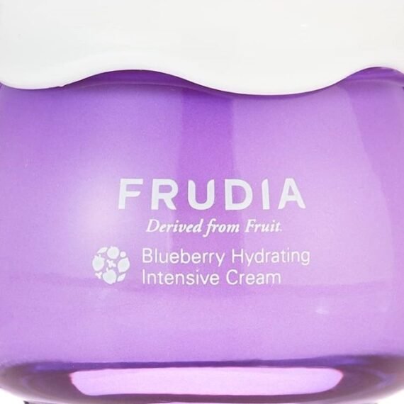 WELCOS Blueberry Hydrating Intensive Cream Face Moisturizer for Men & Women Face Lotion for Dry Skin & Sensitive Skin Deep Hydrating Face Moisturizer Korean Moisturizer (Pack of 1, 1.85 fl oz)