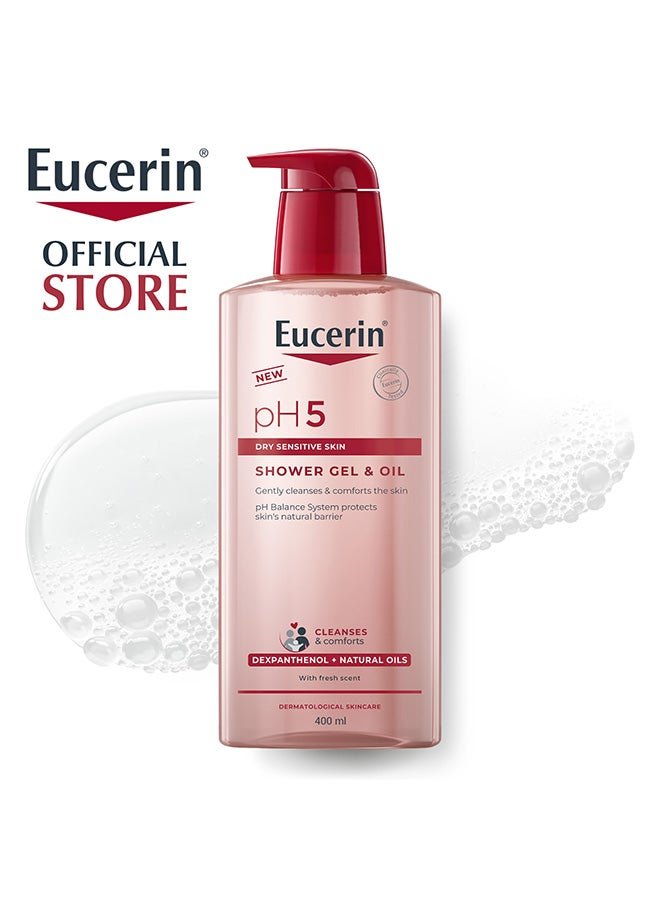 Eucerin Shower Oil Gel 400ml PH5