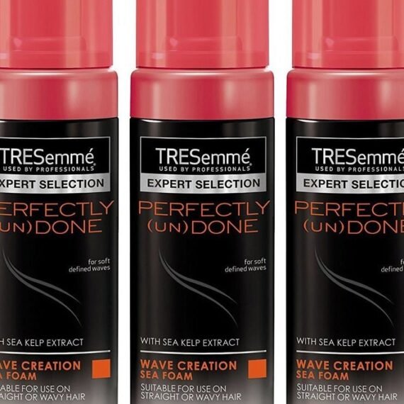 Tresemme Sea Foam 5.1 Ounce Perfectly (Un) Done (150ml) (3 Pack)