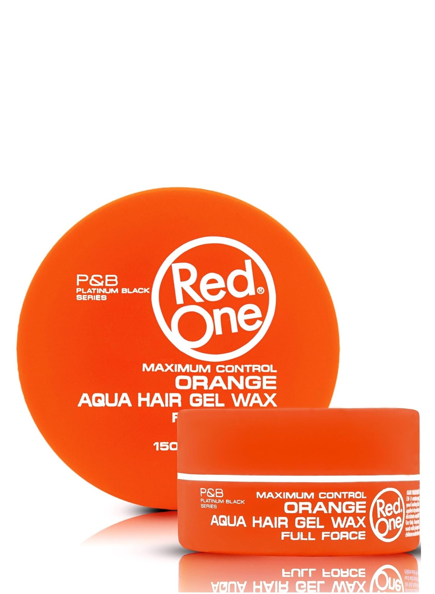 RedOne Orange Hair Styling Wax 150ml | Strong Hold | Tropical Fruits Scent | Vitamin-Enriched Formula