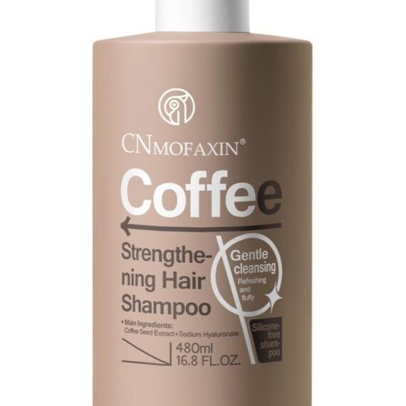 Coffee Strengthening Hair Shampoo (480ml) – Hair Thickening & Growth Formula for Men & Women – Anti Hair Loss, Sulfate-Free, Deep Scalp Cleanse Hair Growth Shampoo, Daily Use
