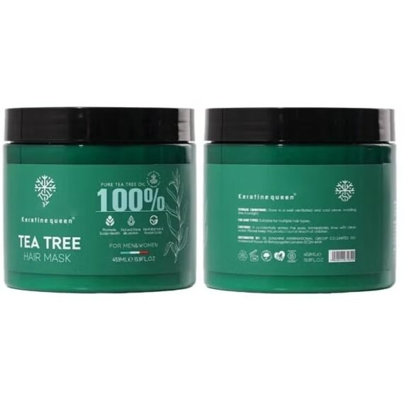 100% Hair care mask Natural Organic Rich Conditioner Tea Tree Cleansing and refreshing hair care