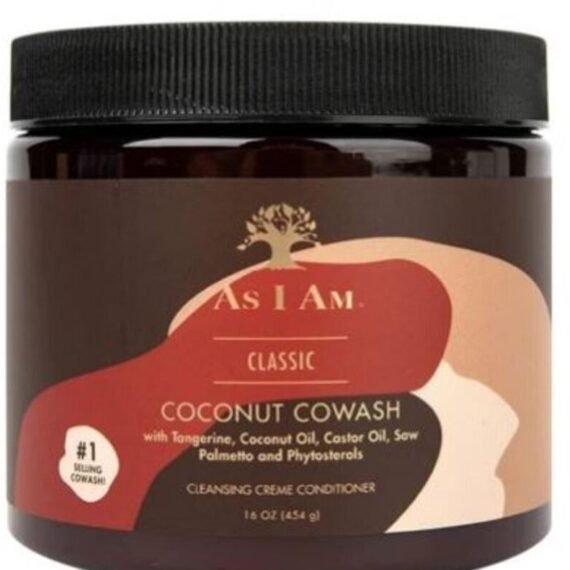 Classic Coconut Cowash With Saw Palmetto, Castor Oil Phytosterols Cleansing Conditioner Preserves Moisture 454g