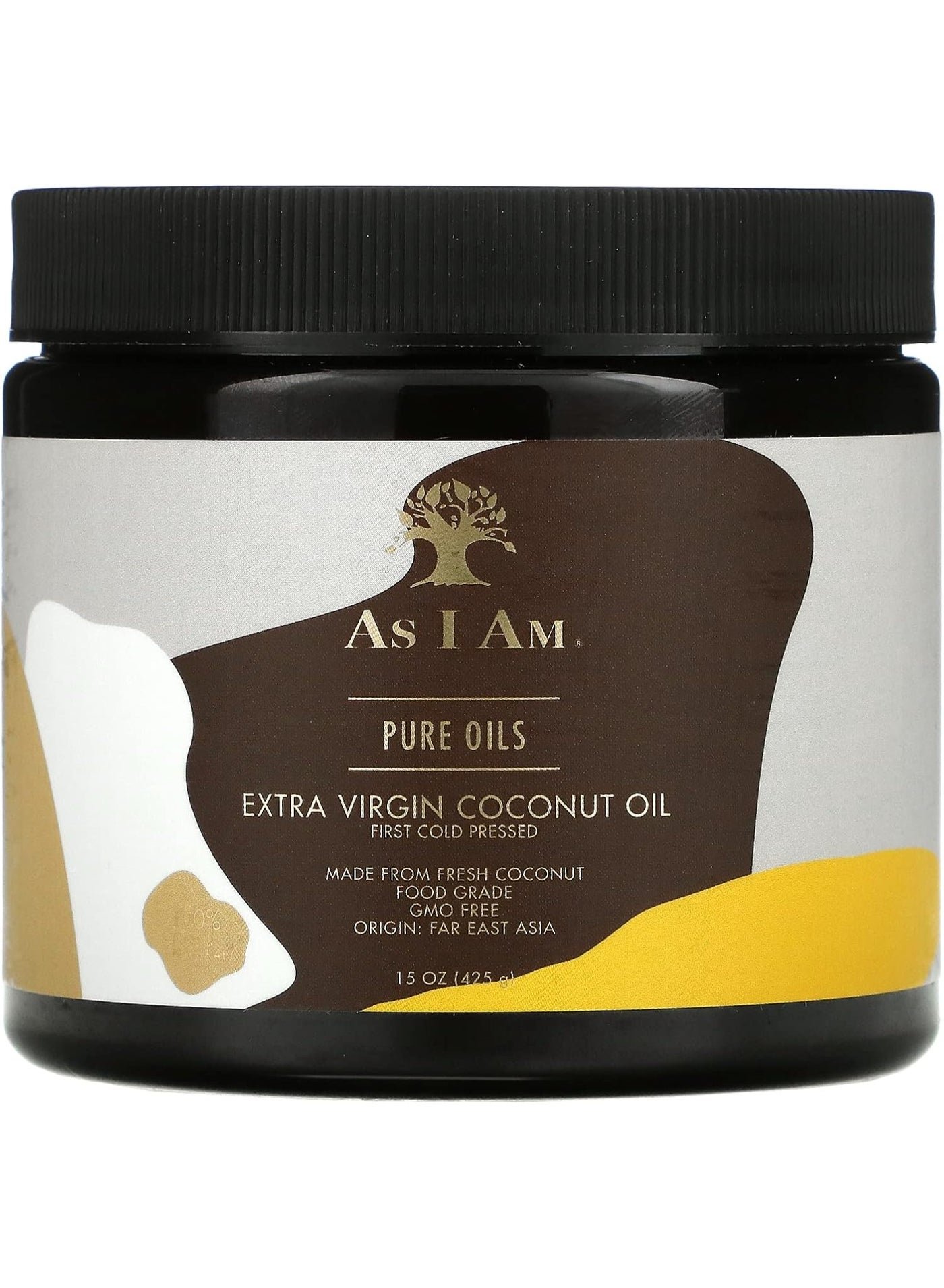 As I Am, Pure Oils, Extra Virgin Coconut Oil, (425 g)