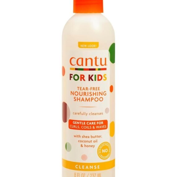 Cantu Care for Kids Tear-Free Nourishing Shampoo, 8 Fluid Ounce