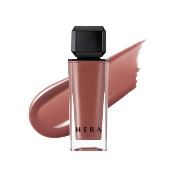 HERA Sensual Nude Lip Gloss #462 SPEECHLESS [Featured on JUST MAKEUP] | Volumizing Sheer & Glossy Finish, Non-sticky, Moisturizing and Hydrating, Korean Makeup, 0.17 oz. (5g)