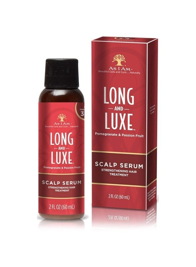 Long And Luxe Pomegranate and Passion Fruit Scalp Serum 60 ML