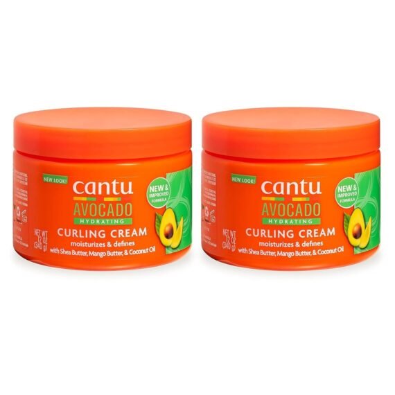 Avocado Hydrating Curling Cream 12 oz (Pack of 2)