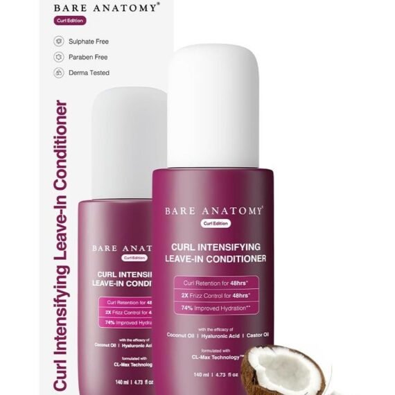 Curl Boosting Cream Leave In Conditioner Get Curls with 2X Frizz Protection 140ml