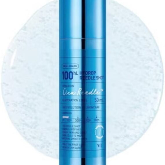 Hydrop Reedle Shot 100hL, Hyaluronic Acid Microneedling Serum, Intensive Hydrating & Moisturizing Exosome, Light-Weight, Soft Skin, Glass Skin(50ml)