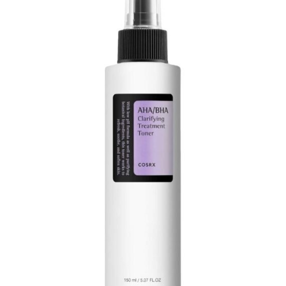 AHA/BHA Clarifying Treatment Toner  Facial Exfoliating Spray for Whiteheads Pores & Uneven Skin Korean Toner 150ml