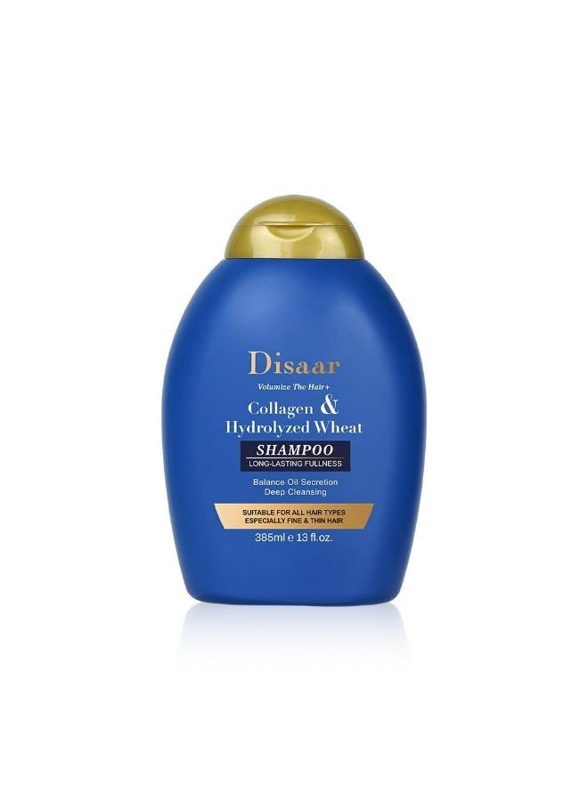 Volumize The Hair Collagen And Hydrolyzed Wheat Shampoo 385 ML