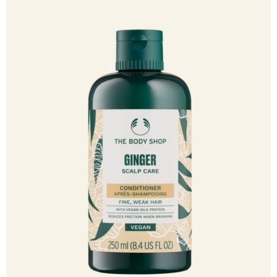 Ginger Scalp Care Conditioner for Fine, Weak Hair – Reduces Hair Breakage & Friction, Strengthens & Repairs Hair, Suitable for Sensitive Scalps, Part of 3-Step Hair Repair Routine, 97% Natural Ingredients