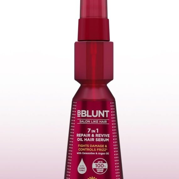 7 in 1 Repair & Revive Oil Hair Serum for Upto 100% Damage Repair - 70ml | Addresses 7 Signs of Hair Damage | Enriched with Ceramides & Argan Oil