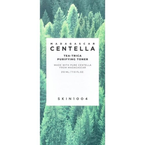 Tea-Trica Purifying Toner – Soothing Hydration and Acne Care with Centella Asiatica Extract – Balances and Refreshes Skin, 210ml