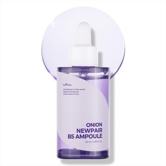 ISNTREE Onion Newpair B5 Ampoule 50ml, 1.69 fl.oz | Blemish and calming care | Mild and watery Formula