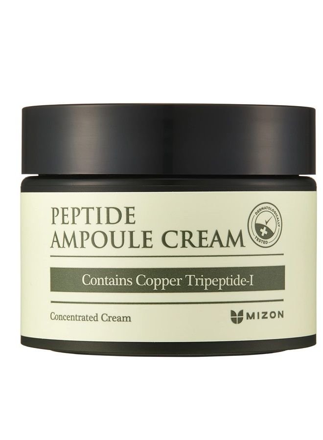 Peptide Ampoule Cream, Anti-wrinkle, Safe Formula, Moisturizing (1.69 fl oz)