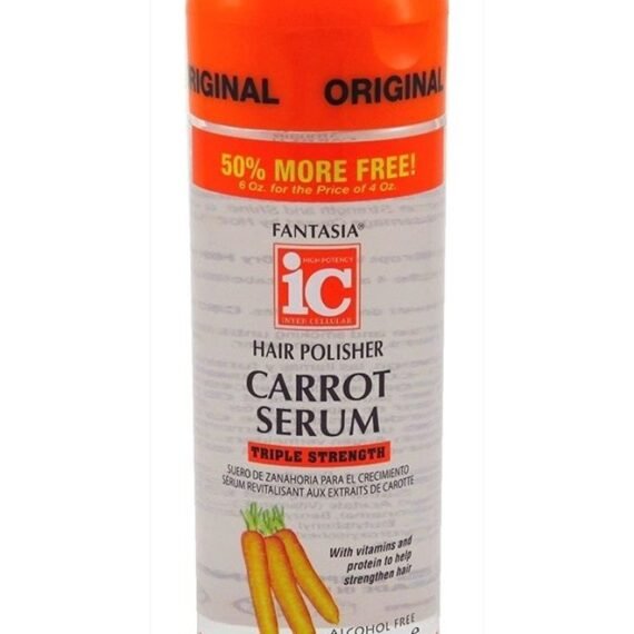 Hair Polisher Carrot Serum Triple Strength 6 Ounce (178ml)
