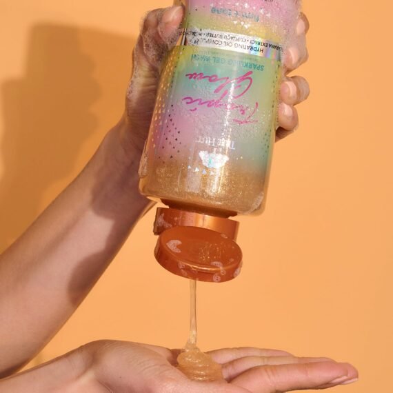 Tree Hut Tropic Glow Sparkling Gel Wash, Moisturizing & Hydrating Body Wash with Shea Butter, Warm Scent, Soft & Radiant Skin, Holiday Gift & Stocking Stuffer, 18 fl oz