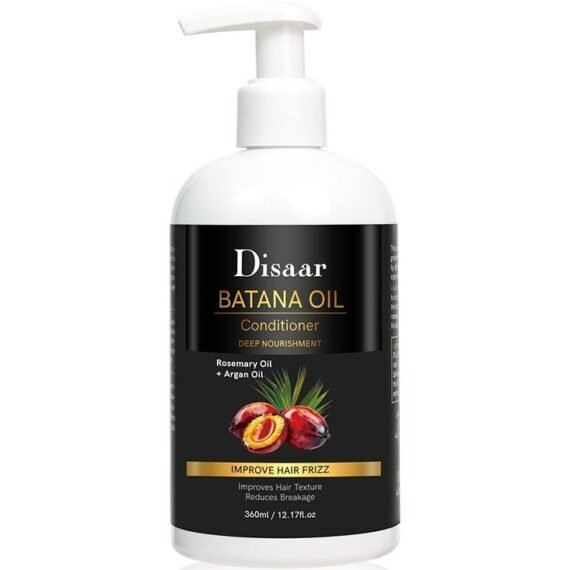Batana Oil Conditioner Nourishing And Strengthening Rosemary + Argan Oil Improve Hair Frizz Improves Hair Texture Reduces Breakage 360 ML