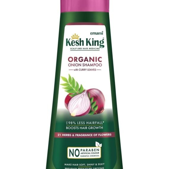 Kesh King Ayurvedic Onion Shampoo with 21 Herbs, Reduces Hairfall and Boost Hair Growth