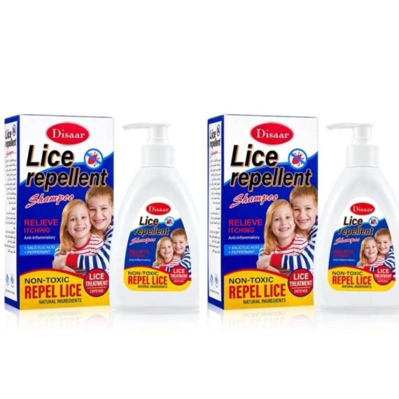 Lice Repellent Shampoo Relieve Itching Non Toxic Lice Repellent Shampoo 2 pcs