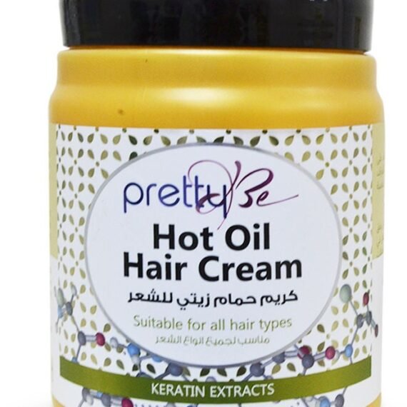 Hot Oil Hair Cream With Keratin Extracts, Suitable For All Hair Types - 1000ml