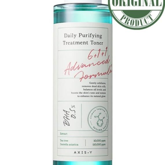AXIS-Y Daily Purifying Treatment Toner 200ml for Breakouts, Clogged Pores & Irritated Skin