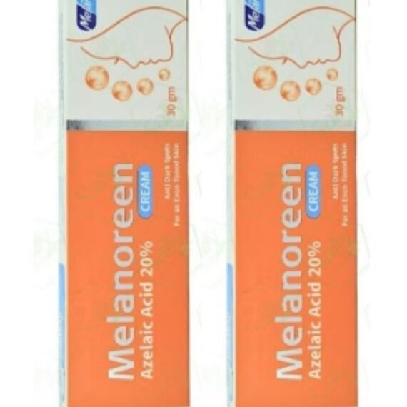 Melanoreen Cream With Azelaic Acid 20% Anti Dark Spots For An Even Toned Skin 30G 2PCS