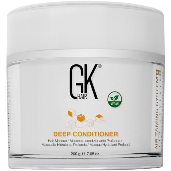 GK HAIR Vegan Deep Conditioning Hair Mask (7.05 Fl Oz/200 g) Intense Hydrating Repair Treatment Mask for Dry Damaged Color Treated Frizzy Hair Restoration Formula with JOJOBA Seed Oils