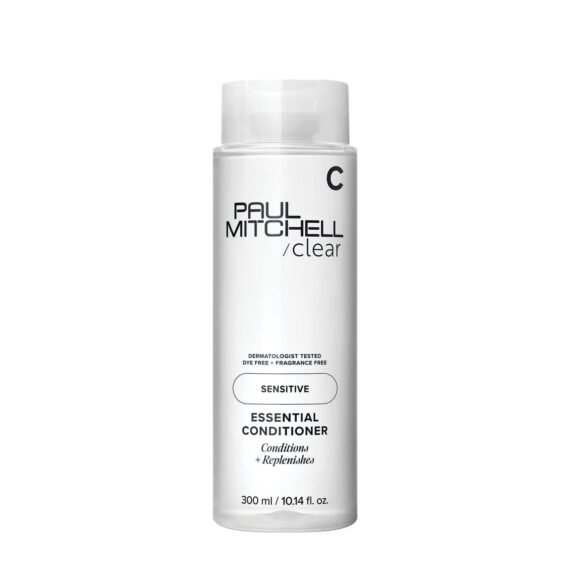 Paul Mitchell Clear Essential Conditioner, Fragrance Free, For Sensitive Scalp + Skin, 10.14 fl. oz.