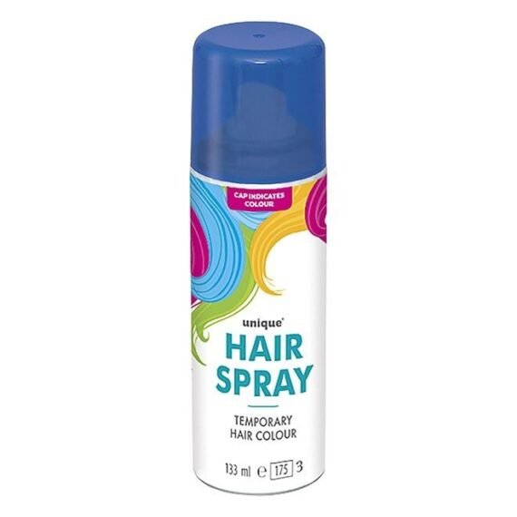 Temporary Neon Color Hair Spray, 4.5 Oz, Blue