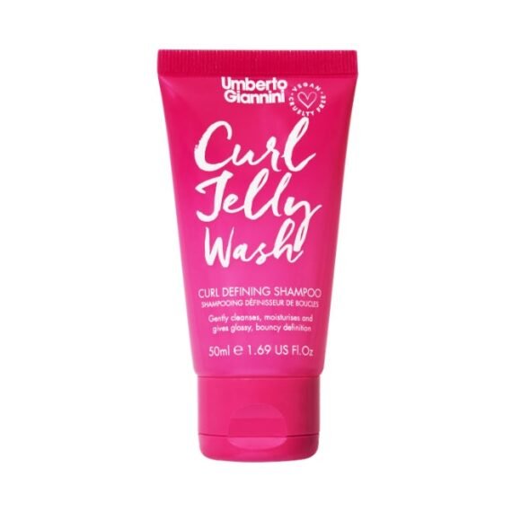 Mini Curl Jelly Wash Shampoo for Travel - Gentle, Low-Lather Formula Cleanses & Hydrates Curls on the Go (50 ml)
