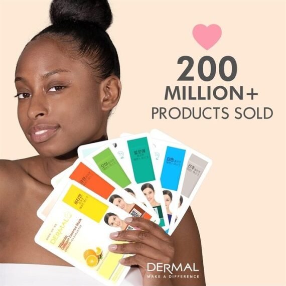 12 Combo Pack Collagen Essence Korean Face Mask New Value Set - Hydrating and Soothing Facial Mask with Panthenol - Hypoallergenic Self Care Sheet Mask for All Skin Types - Natural Home Spa Tre