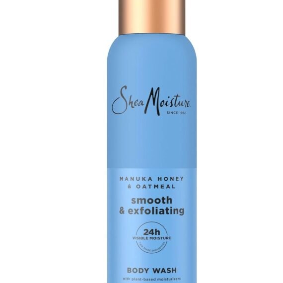 Manuka Honey Oatmeal Body Wash Smooth & Exfoliating Smooth and Exfoliating body wash for 24H Visible Moisture for Healthy, Glowing Skin 18 fl ozFluid Ounce