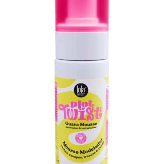 Plot Twist Guava Styling Mousse For Curly Hair - Defines Curls & Adds Volume, Provides Flexible Hold With A Lightweight, Non-Sticky Finish (150 Ml)