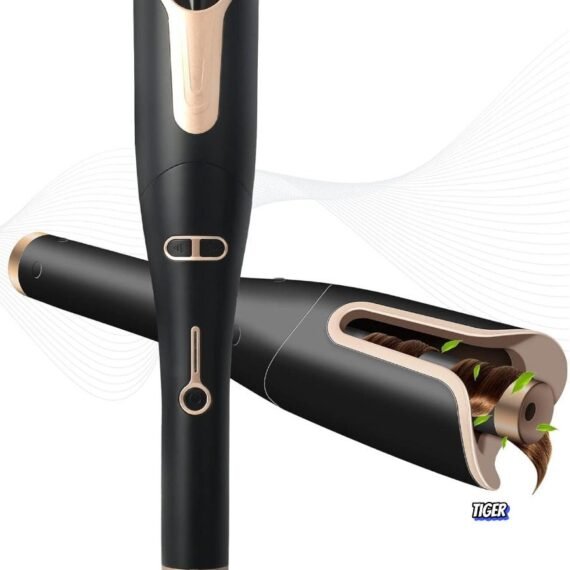 Automatic Ceramic Hair Curler for Curly Hair – 360° Rotation, Multi-Speed Settings, Ceramic Technology for Smooth & Long-Lasting Curls – Professional Curling Iron (DX1354)