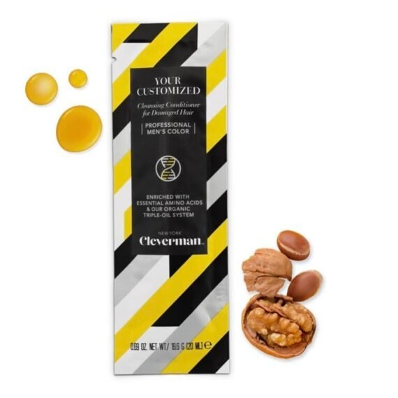 CLEVERMAN Men's Cleansing Conditioner for Damaged Hair, 20mL (Sample Size)